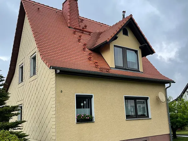 Einfamilienhaus in Kleinopitz vor der Sanierung