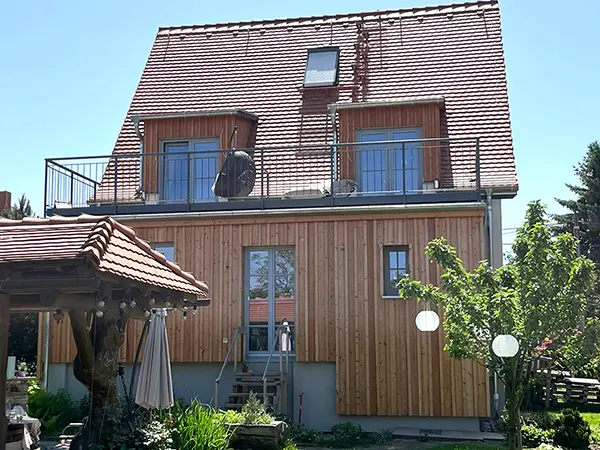 Einfamilienhaus in Kleinopitz nach der Sanierung