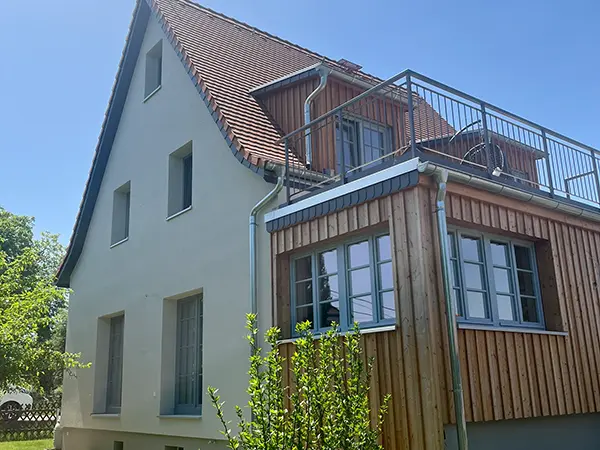 Einfamilienhaus in Kleinopitz nach der Sanierung