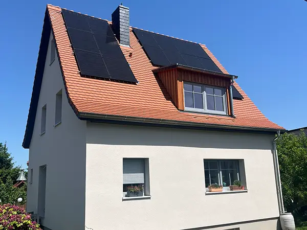 Einfamilienhaus in Kleinopitz nach der Sanierung